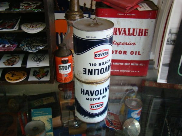 Havoline Motor Oil Trout Line Float (Quart Cans)