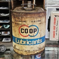 Co-Op Lubricants Can Five Gallon