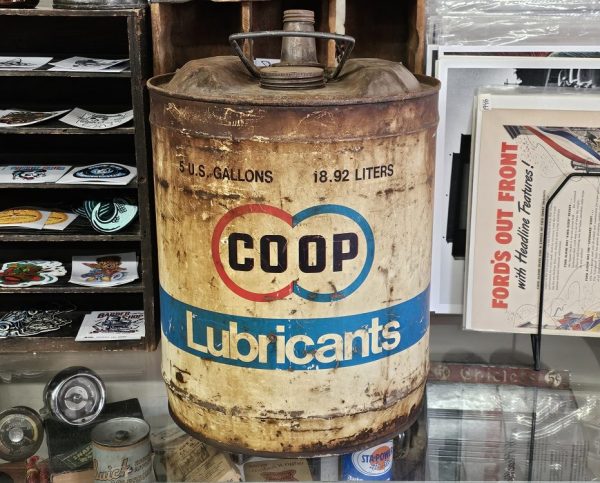 Co-Op Lubricants Can Five Gallon