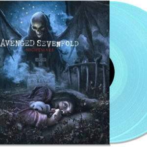 Avenged Sevenfold Nightmare Blue 2-LP Cover