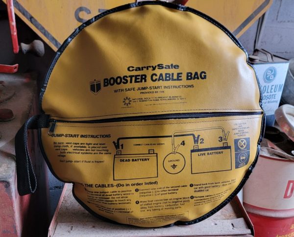 Carry Safe Battery Booster Cables Bag