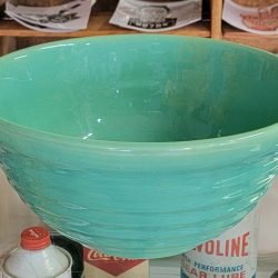 Green Ring Bowl (Big Lip), #12