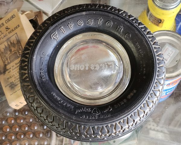 Firestone Non Skid Tire Ashtray Bottom