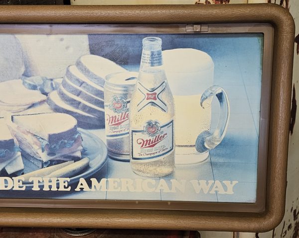 Miller High Life Made The American Way Bar Lamp Right