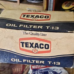 Texaco Oil Filter T-13 New Old Stock