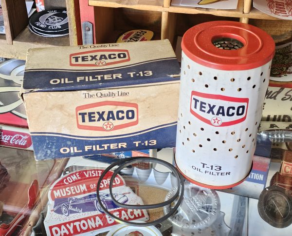 Texaco Oil Filter T-13 New Old Stock Filter