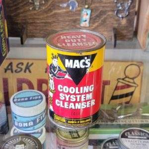 Mac's Cooling System Cleanser Can N.O.S.