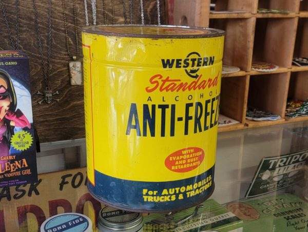 Western Anti-Freeze Side New Old Stock