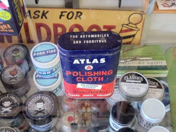 Atlas Polishing Cloth Tin Top