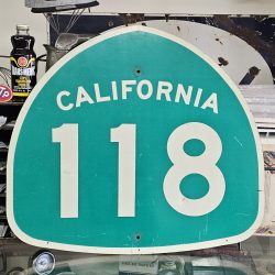 California State Route 118 Road Sign