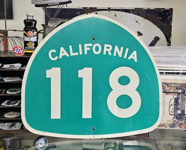 California State Route 118 Road Sign