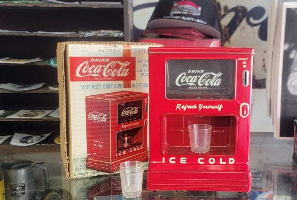 Drink Coca-Cola Dispenser Bank