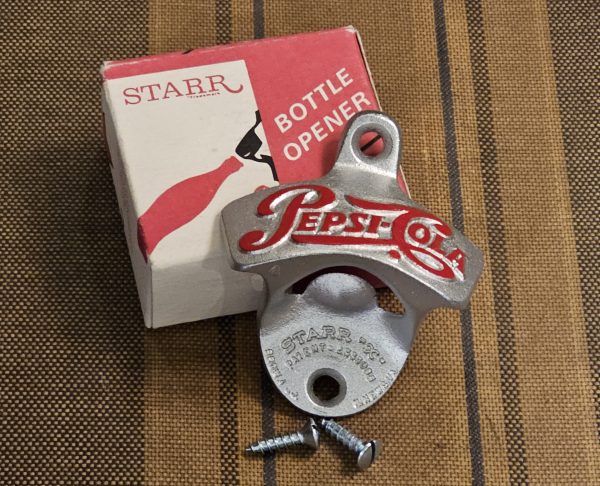 STARR Pepsi-Cola Bottle Opener New Old Stock