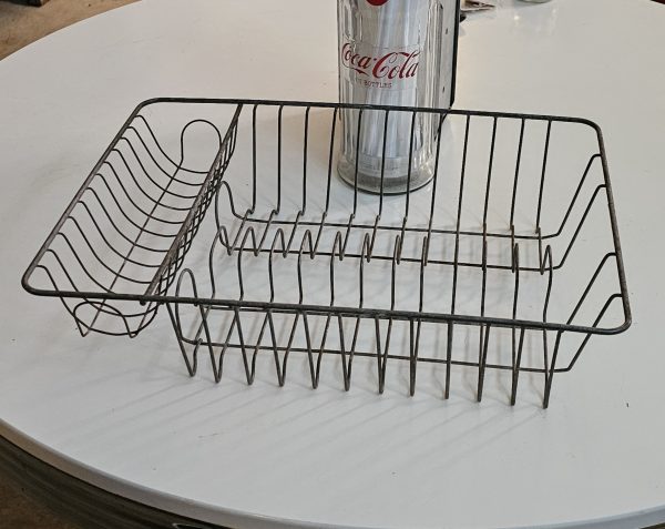 Kitchen Wire Dish Strainer Curved Shelf