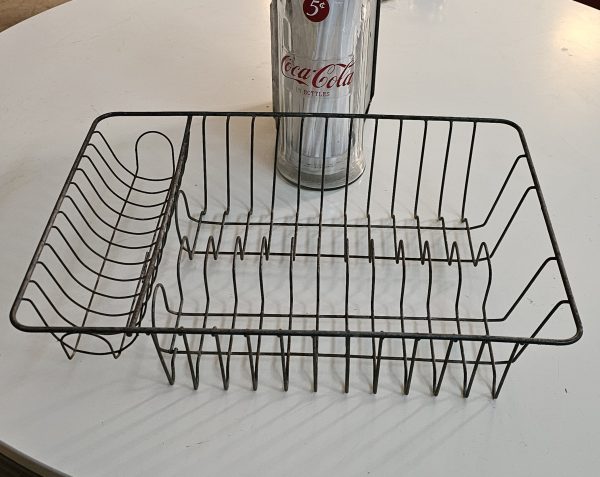 Kitchen Wire Dish Strainer Curved Shelf Inside