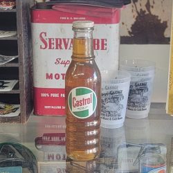 Castrol Motor Oil XXL Glass Bottle Full