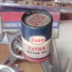 ESSO Extra Motor Oil Cardboard Match Holder