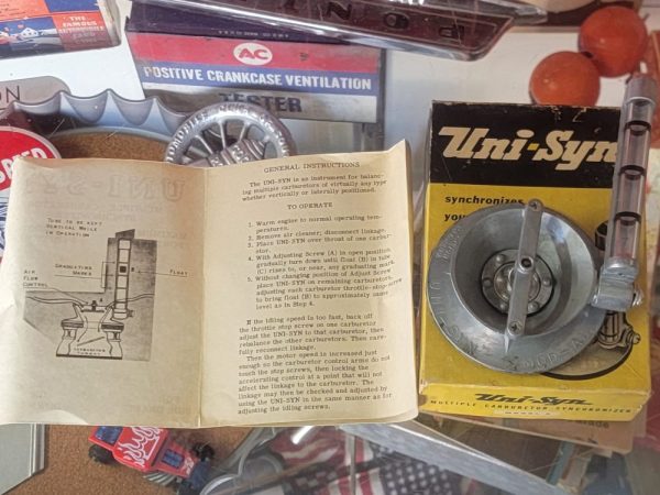 Uni-Syn Model A Multiple Carburetor Synchronizer Instructions