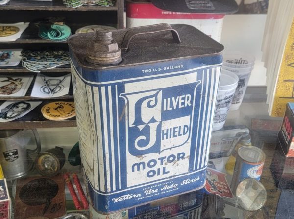 Silver Shield Motor Oil-Western Auto Stores, 1930s