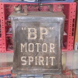 BP Motor Spirit Running Board Can, Two Gallon