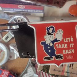 License Plate Topper Side Ford Lets Take It Easy ORIGINAL