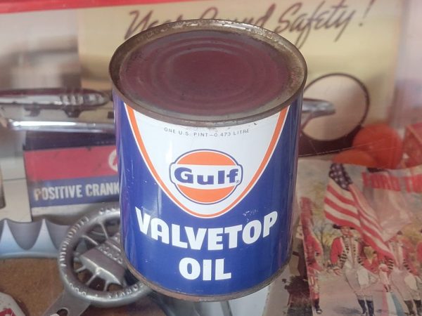 Gulf Valvetop Oil Can