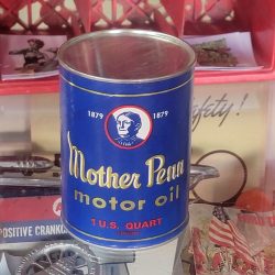 Mother Penn Motor Oil Cardboard Can