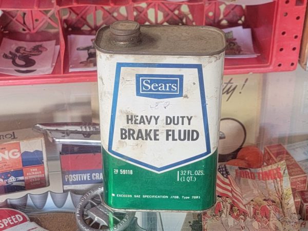 Sears Heavy Duty Brake Fluid Can