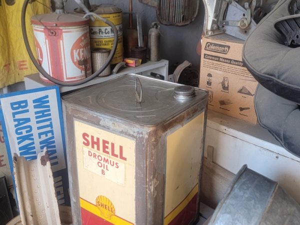 Shell Dromus Oil B Can Top