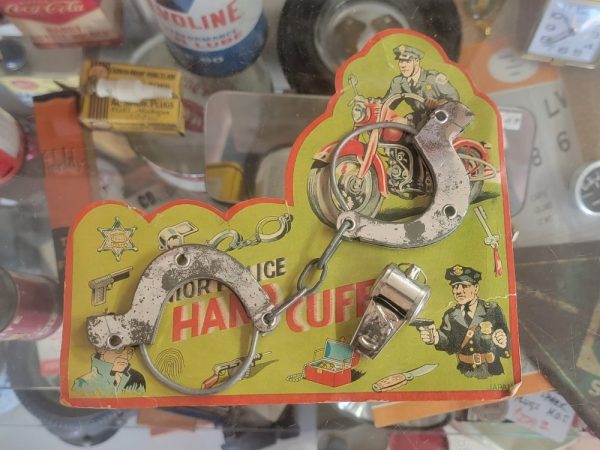 Junior Police Handcuff Set 1950s