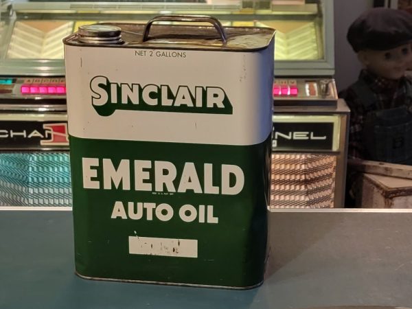 Sinclair Emerald Auto Oil Can