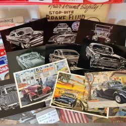 Hot Rod Art Postcard Set