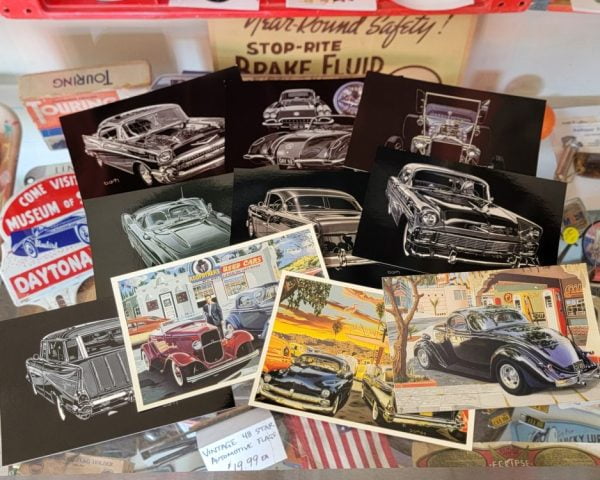 Hot Rod Art Postcard Set