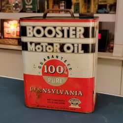 Booster Motor Oil, Two Gallon