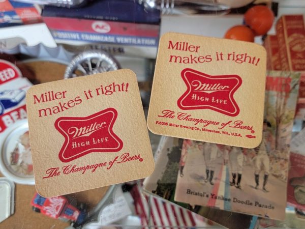 Miller High Life Beer Coasters