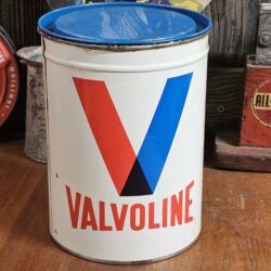 Valvoline Oil Company Grease Can, Five Pound