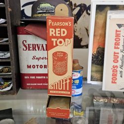 Pearsons Red Top Snuff Display