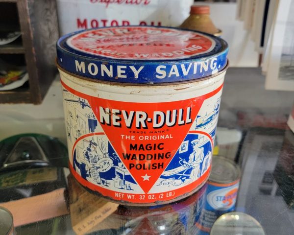 Nevr-Dull Magic Wadding Polish Tin