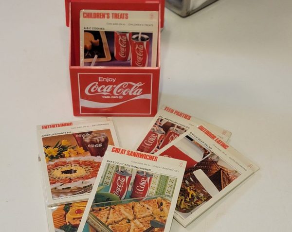 Enjoy Coca-Cola Recipe Box New Old Stock