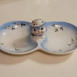 Leftons Miss Priss Two Compartment Dish 