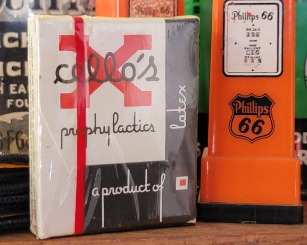 Cello's X Prophylactics, New Old Stock Side