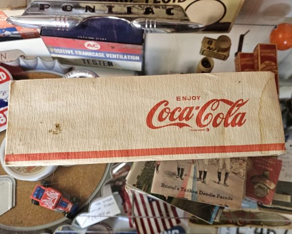 Enjoy Coca-Cola Soda Jerk Paper Cap Back