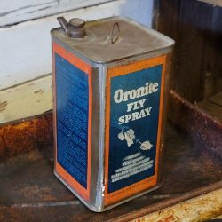 Oronite Fly Spray Can 1920s