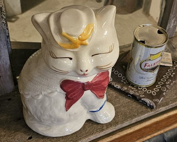 Puss ‘N Boots Ceramic Cookie Jar Top