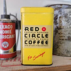 Red Circle Coffee For Savings Bank