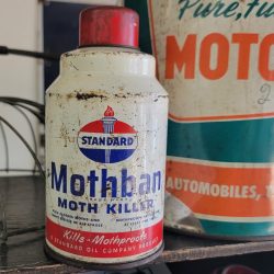 Standard Oil Co Mothban Aerosol Can