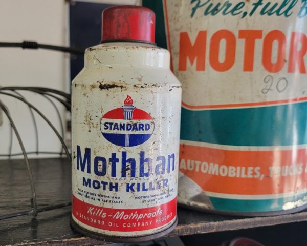 Standard Oil Co Mothban Aerosol Can