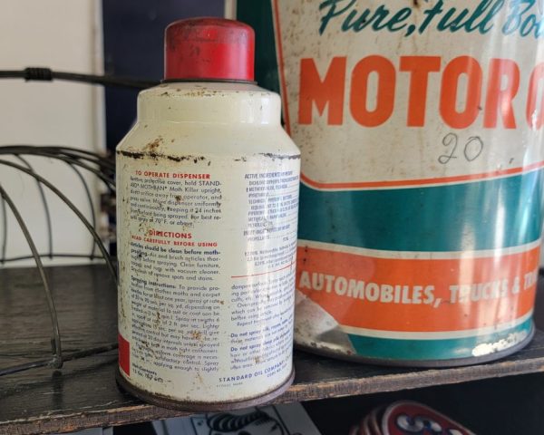 Standard Oil Co. Mothban Aerosol Can Right