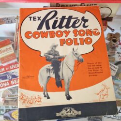 Tex Ritter Cowboy Song Folio