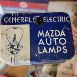 General Electric Mazda Auto Lamps Tin